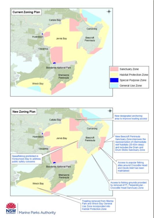 Marine park zoning plans released Fishing World Australia